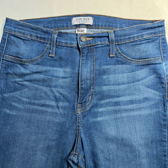 💙💙💙Judy Blue Super Flare High Rise Jeans 32 / 15 - Picture 5 of 15